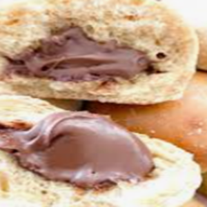 Beignet fourré au Chocolat sans lait , ni œuf, ni beurre