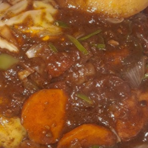 Sauce poulet rouge (Chiou)